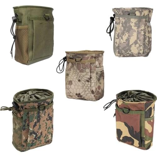 Outdoor Hunting Tool Foldable Recovery Mag Bag Men Coin Purses Pocket Keychain Zipper Case OutDoor Pack Pouch Military Army Bag