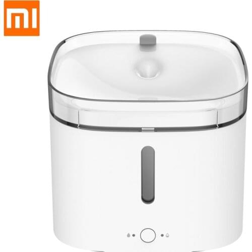 NewXiaomi Xiaowan Smart Automatic Pets Water Drinking Dispenser Fountain Dog Cat Pet Mute Drink Feeder Bowl for Xiaomi Mijia APP