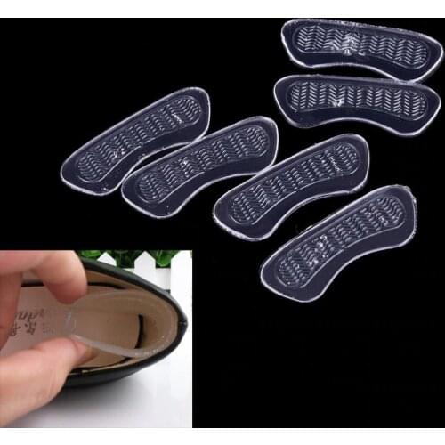 1 Pair High Quality Gel Silicone insole Heel Pads for shoes High-heels insole shoe accessories womens Heel Protection Pad