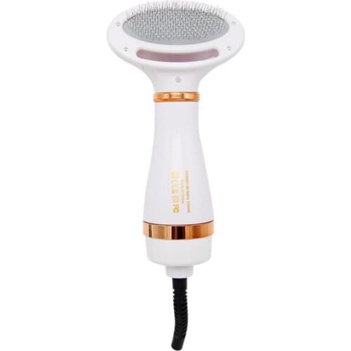2-In-1 Portable Dog Dryer Dog Hair Dryer And Comb Brush Pet Grooming Cat Hair Comb Dog Fur Blower Low Noise New