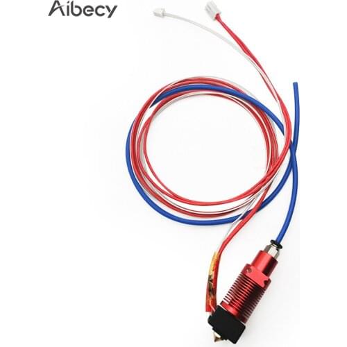 Aibecy 24V Assembled Extruder Hot End Kit 0.4mm Nozzle Heating Block Silicone Cover Compatible with Creality CR-10S Pro