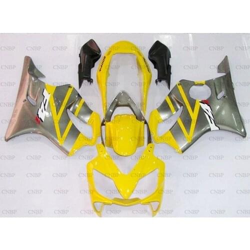 CBR F4i 2004 - 2007 Plastic Fairings for Honda Cbr600 06 07 Fairing CBR 600 04 05 Silver Yellow Abs Fairing