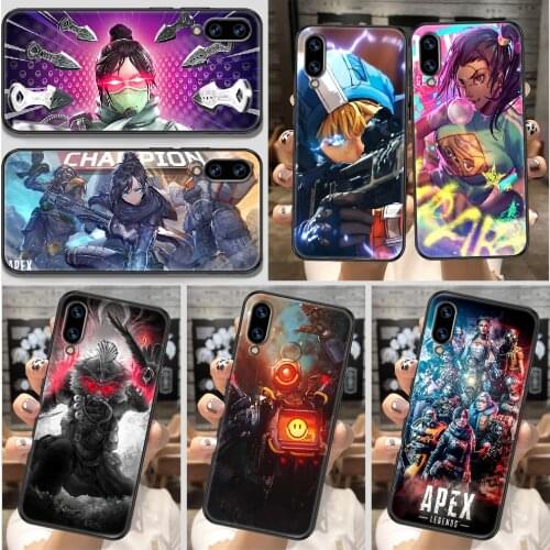 Game Apex Legends Phone Case For Huawei Honor 6A 7A 7C 8A 8X 8 9 9X 10 10i 20 Lite Pro black silicone back fashion Etui luxury