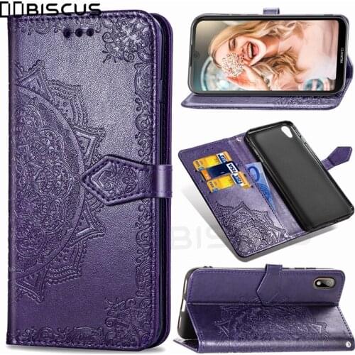 Huawei Y5 2019 AMN-LX9 5.71" Stand Flip Case For Huawei Y5 2019 AMN-LX1 AMN-LX2 AMN-LX3 Luxury Leather TPU Wallet Cover Y 5 2019