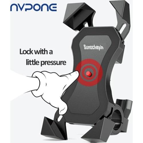 Motorcycle Bicycle Mobile Phone Holder Moto Navigation for Iphone Huawei Xiaomi Stand Support handlebar Rearview Mirror Mount