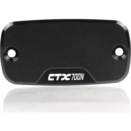 1 Piece Motorcycle Parts Fluid Tank Cap Power Moto Part Front Brake Reservoir CNC Aluminum Cover For Honda CTX 700N 2014