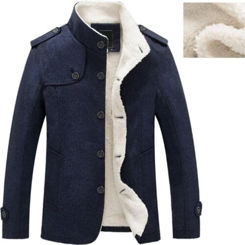 KYKU Mens Wool Coats