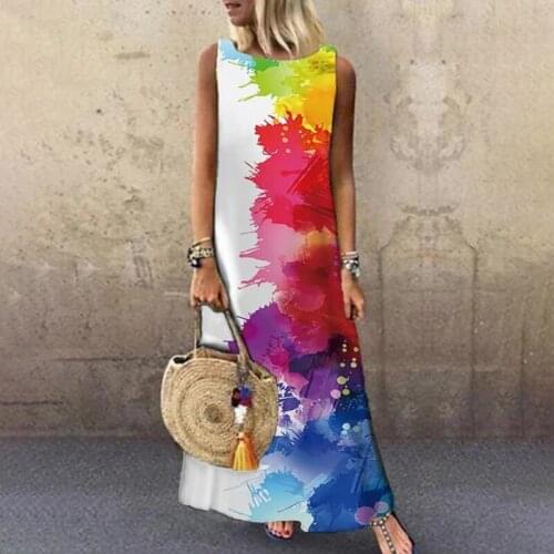 MACVARIL Sleeveless Summer Dresses