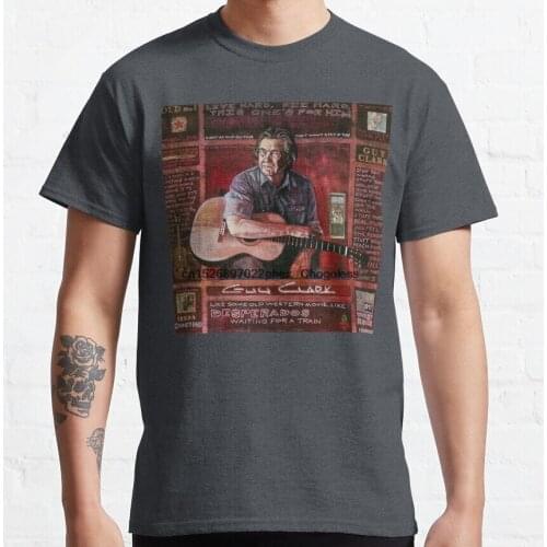 Men tshirts Guy Clark in Red Women t-shirt