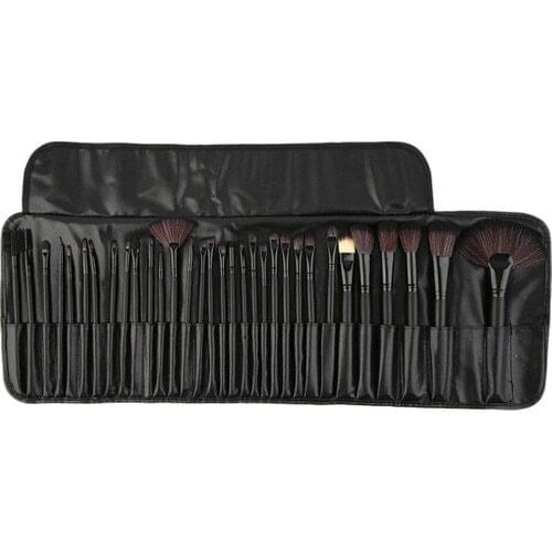 Gnx 32'li Professional Makeup Brush Set Black