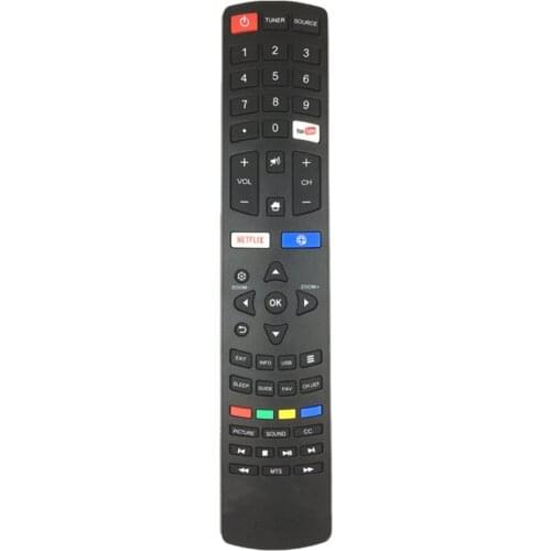 New Remote Control Fit For JVC 43D1680 43D1870 43D1800 43D1810 43D1820 32D1620 40D1620 Smart LED TV With Netflix Youtube