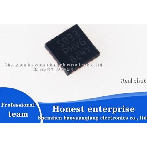 5PCS genuine original STM8S003F3U6 STM8S003F3U6TR screen printing S033 QFN20 single-chip microcomputer