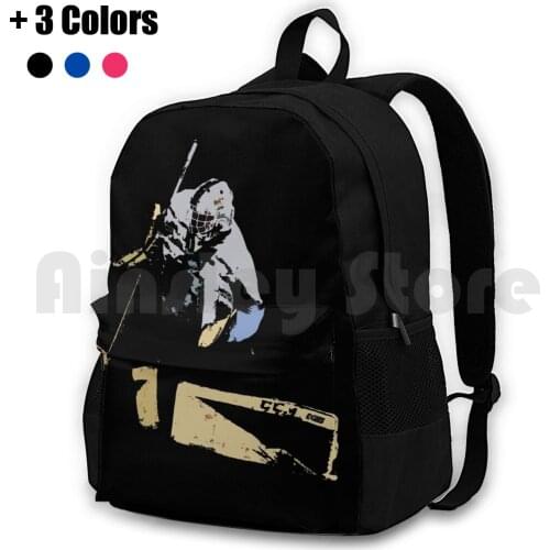 Goaltender-Ice Hockey Outdoor Hiking Backpack Riding Climbing Sports Bag Goalie Goaltender Ice Hockey Hockey Goal Stopper
