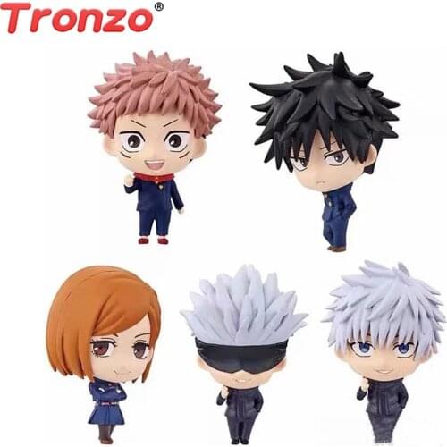 Tronzo Jujutsu Kaisen Itadori Yuji Gojo Satoru Qute Toys Model Brinquedos In Stock PVC Action Figure Toys