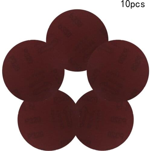 Utoolmart 320/400/600/800 Grit 5-inch 125mm Gum Disc Sandpaper Aluminium Oxide Practical Abrasive Tools For Grinding 5/10/15pcs