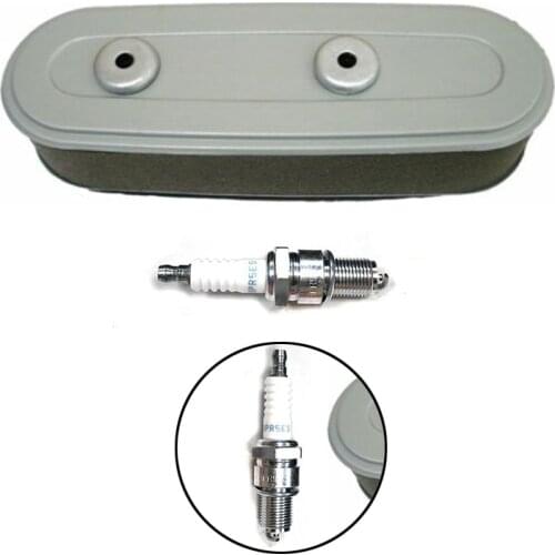 Air Filter w/ Spark Plug Kit Replacement For Honda Gxv160 Hr216 Hru216 Hra216 Hru216d Hut216 Hru19 Lawn Mower Repair Tool parts