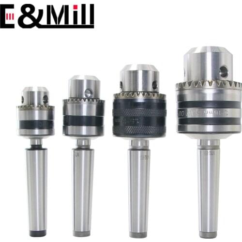 1Set MT2 MT3 MT4 B10 B12 B16 B18 Pull back Morse thread shank Drill Chuck Arbor Lathe CNC drill machine tool holder M10 M12 M16
