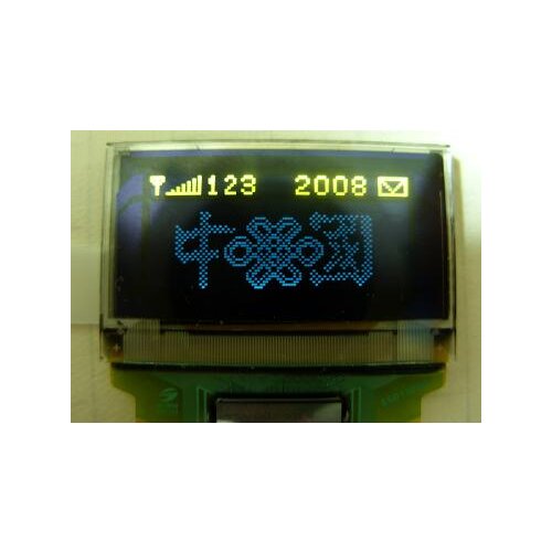 1 lots oled IC SSD1303U 21pin ritdisplay 96x39 pixels Yellow blue oled display with FFC/FPC connector ssd1303