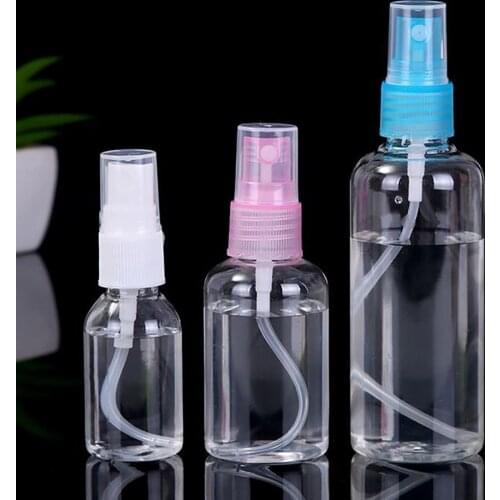 1PC 30ml 50ml Spray Bottle Empty Perfume Bottles Refillable Mist Pump Perfume Atomizer Travel Accessories Random Color