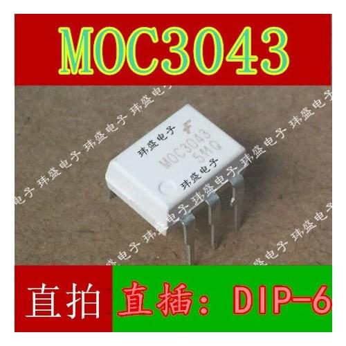 10pcs MOC3043M DIP-6 MOC3043