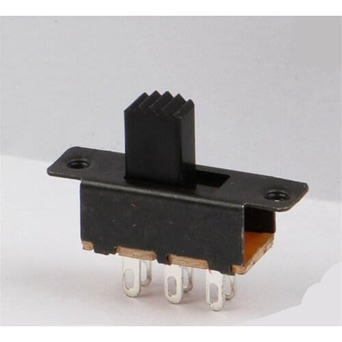 2-speed toggle switch No fixed foot 6-leg vertical