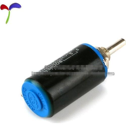 5PCS WXD3-13-2W Shaft Dia 10K Ohm Rotary side Multiturn Potentiometer