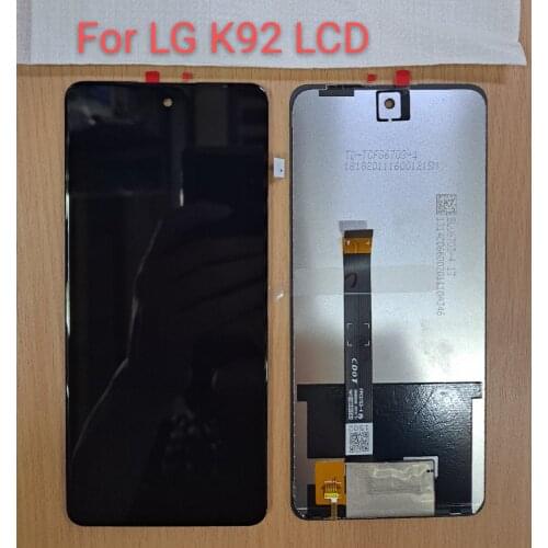 6.7"new Lcd For LG K92 5G K920 LMK920 LMK920AM LCD Display Touch Screen Digitizer Assembly Replacement For LG K92 LCD with frame