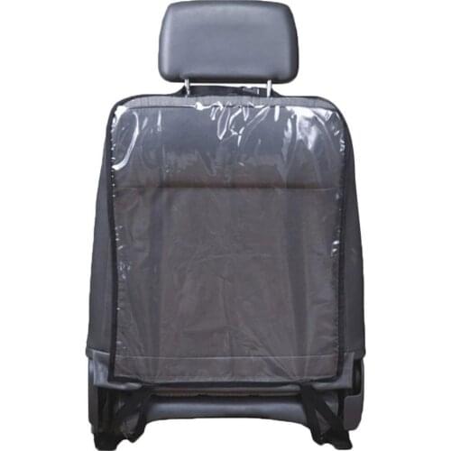 60% Dropshipping!Auto Car Seat Back Transparent PVC Protection Cover Baby Kids Anti-kick Mat Pad