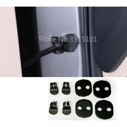 Car Molding Anti Rust Water Proof Door Lock Key Keys Plastic Buckle Limit Device Trim For Kia Sorento 2013 2014