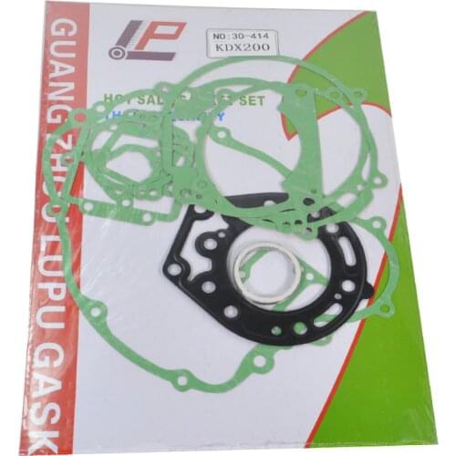For Kawasaki KDX200 KDX 200 95-06 Motorcycle Engine Crankcase Covers Cylinder Gasket Kit Set