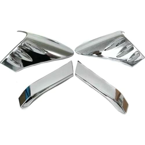 For Toyota C-HR CHR 2017 2018 Car Chrome Styling ABS Rear Tail Light Lamp Cover Trim Protective Decoration Exerior Accessories