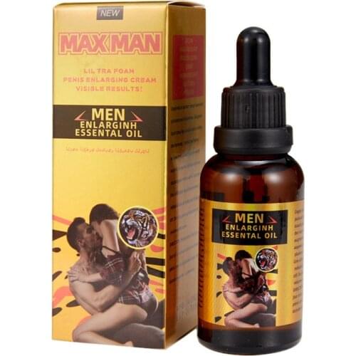 MAXMan Enlarging Essential Oil for Men Dick 30ml Effective Natural Ingredients