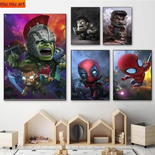 Disney Avengers 5D DIY Iron Man Anime Full Diamond Embroidery Diamond Inlaid Diamond Mosaic Cross Stitch Kits Room Decoration