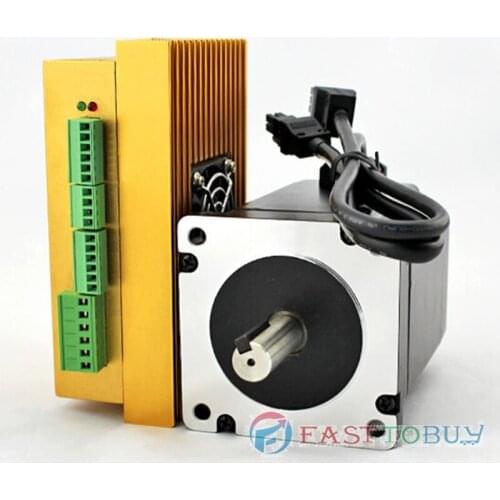 NEMA34 10.5Nm DSP Closed-Loop Step Motor Drive Kit 20-70VAC/30~100VDC 2PH 7.5A for 86mm Laser Machine LC86H2128+LCDA86H