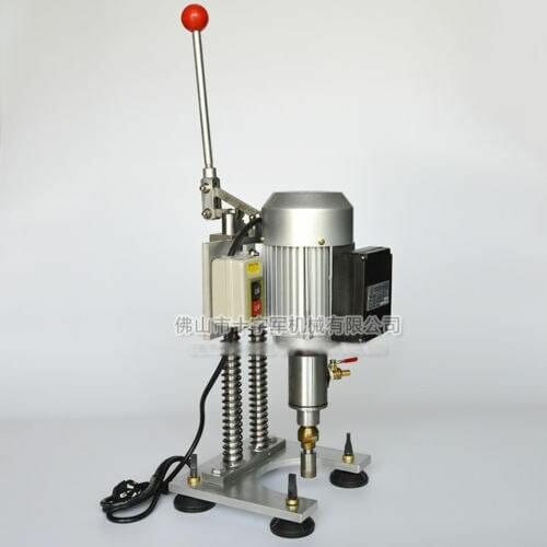 New Small Hand Glass Drilling Machine Mini Glass Punching Reamer Machine 4-200mm high quality Ne