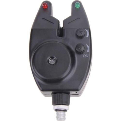 New Portable Fishing Bite Alarm For Fishing Rod Reminder Fishing Equipment LED Light Indicator Fishing Alarm Tackle Tool