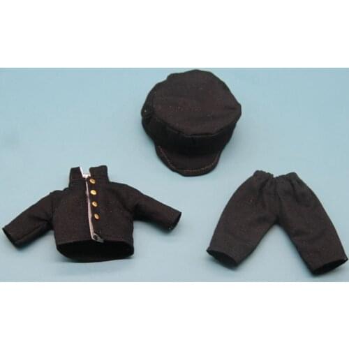 OB11 Japanese school uniform three-point suit Hanazijun Hat Institute GSC clay school suit hat+coat+pant Doll accessories