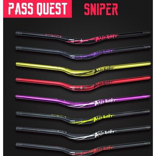 Sniper MTB Handlebar 720mm 20mm Uplift 780mm 25mm Uplift Swallow-shaped 31.8mm Bicycle Hanldlebar For AM DH XC FR ENDURO
