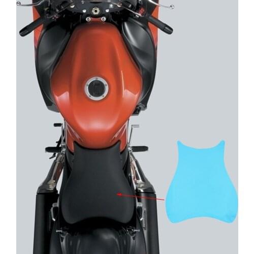 Motorbike Seat Elastic Fiber Comfort Gel Cold Pad Cushion 25x22x1cm