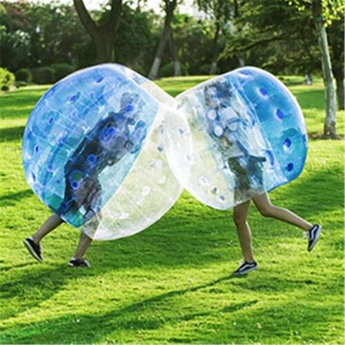 1.0mm TPU Inflatable Toys for Children Adults Human Body Air Bubble Soccer Zorb Ball Bumper Ball Football Outdoor Sports Game