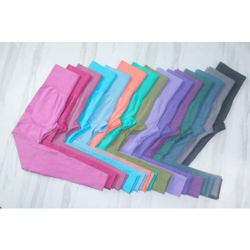 White High Waist Yoga gym Pants running exercise Leggings with pocket Reflective Push Up sports tights women workout leggings