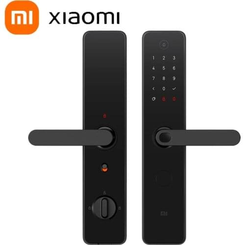 Xiaomi Smart Door Lock 1S XMZNMS08LM 3D Semiconductor Fingerprint Recognition Electronic Doorbell Work With Mi Home App Homekit
