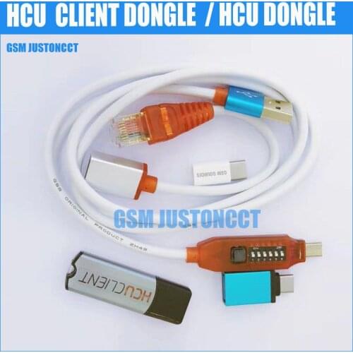 HCU Dongle HCU Client +DC Phoenix and Phone converter for Huawei +Micro USB RJ45 Multifunction boot all in 1 cable