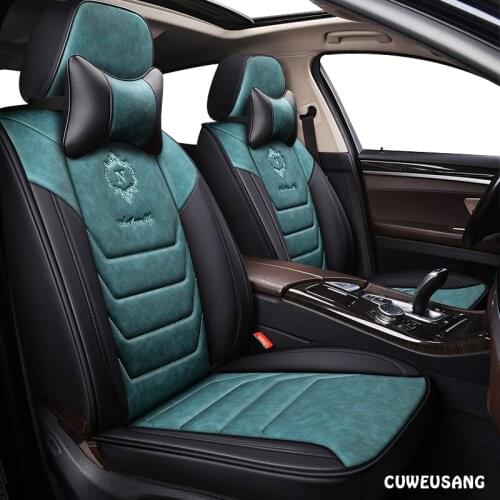CUWEUSANG leather car seat covers for Haval F7 H6 H1 H4 H2 H7 M6 H3 H5 H9 all models auto seat protector car seats accessories