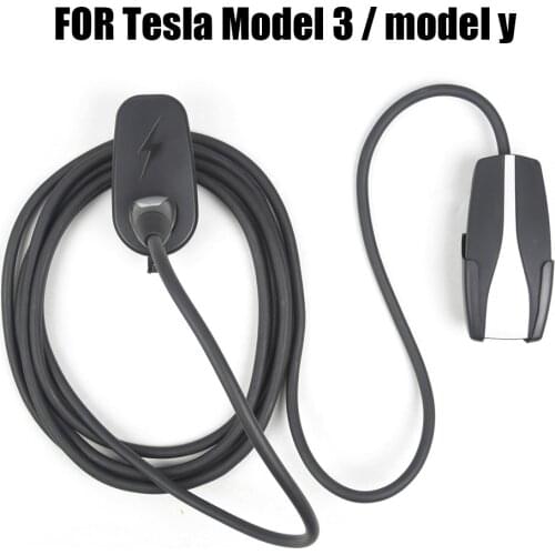 For Tesla Model 3 Y Charging Cable Organizer Wall Mount Connector Bracket Charger Holder with Chassis Bracket Charger