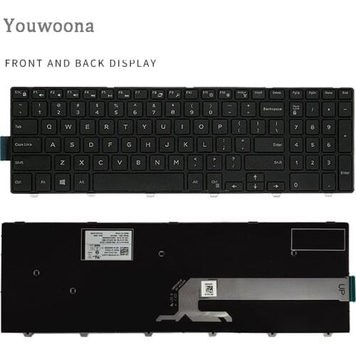 New Original Laptop Keyboard For Dell 15 5547 5541 7748 P51F P39F 3548 3000
