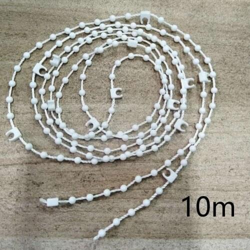 10M Durable Spares Home Blind Bead Chain Bottom Decor Household Vertical Strips Parts DIY Practical Link Window Curtain Shade