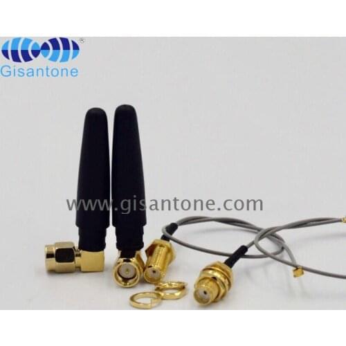 Rubber antenna with r/a sma 433MHZ UHF/VHF