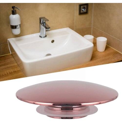 66mm Replacement Brass Basin Sink Waste Up Plug Bathroom Accessories Stopper Basin Drain Waste Bathroom Sink Up Faucet O2E7