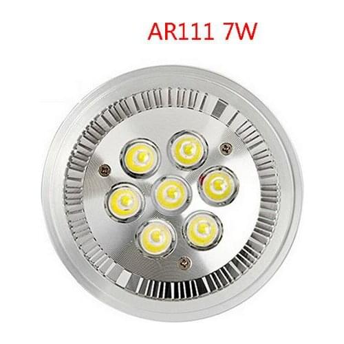 High Power AR111 LED Spotlight 7W/9W/12W G53 Aluminum Alloy Led Bulbs AC85-265V Replace Halogen for Business Lighting